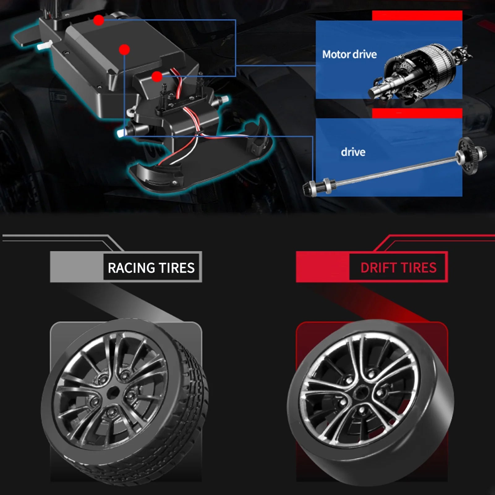 Extreme HyperSlide Rc Drift Car